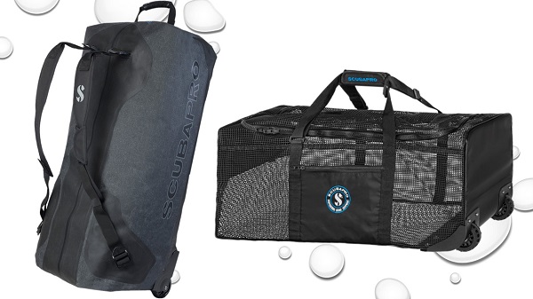 SCUBAPRO Dry Bag 120L, Mesh 'N Roll