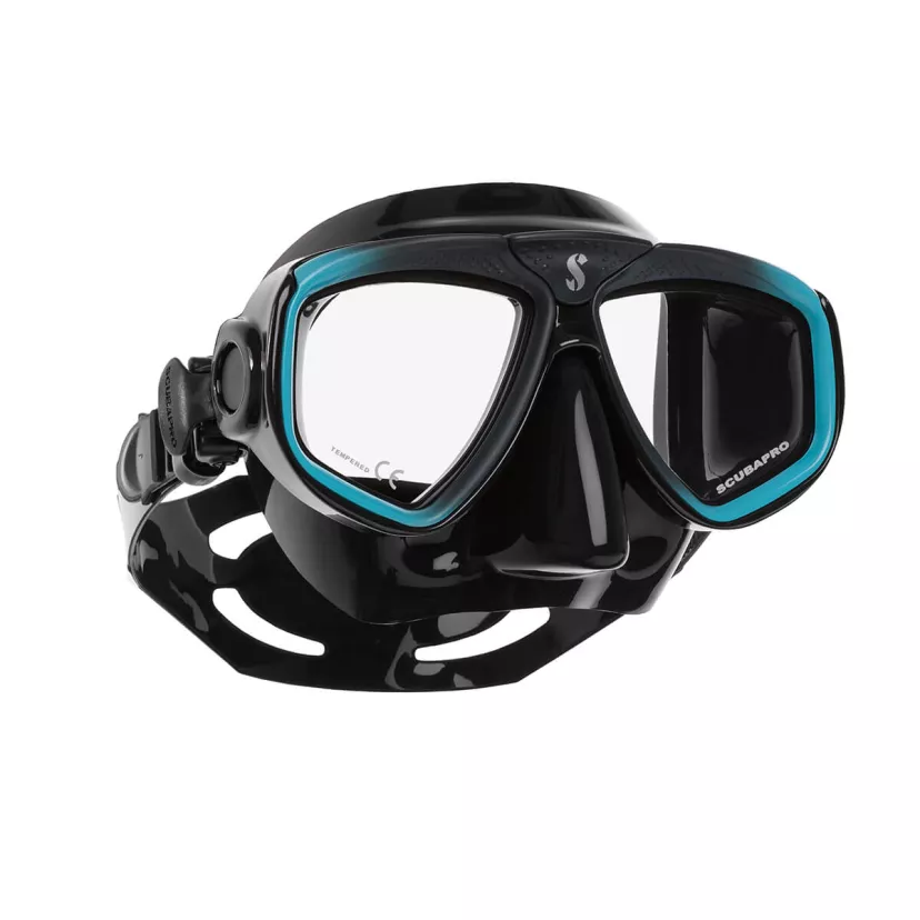 Zoom Dive Mask, Turquoise